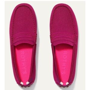 Rothy's Pink Flats Slip-On Loafers